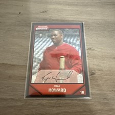 2007 Bowman Chrome - Ryan Howard #50 Refractor