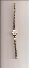 Ladies Galaxie Watch By Elgin Two Tone Band