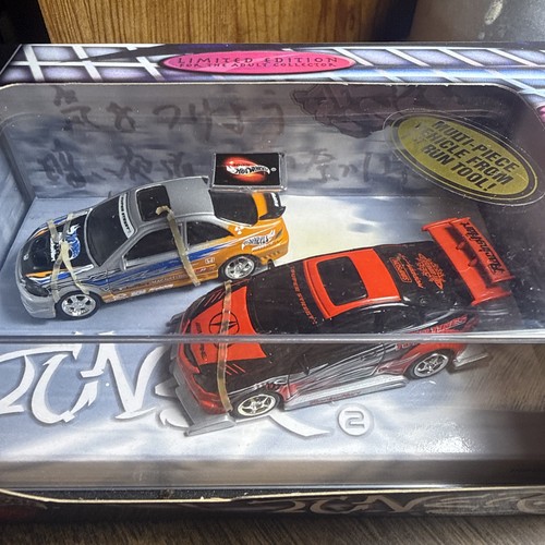 2003 Hot Wheels Tuners 2-2 Car Set Honda Civic & Acura