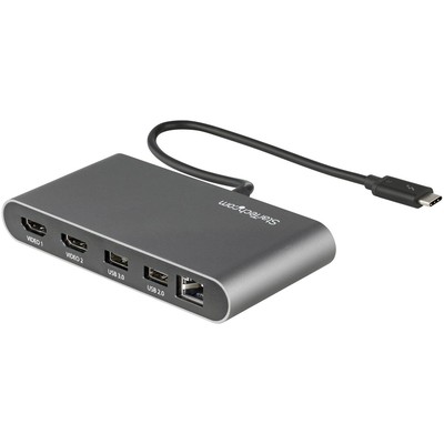 Startech Thunderbolt 3 Mini Dock - Tragbare Dual Monitor Dockingstation mit HDMI