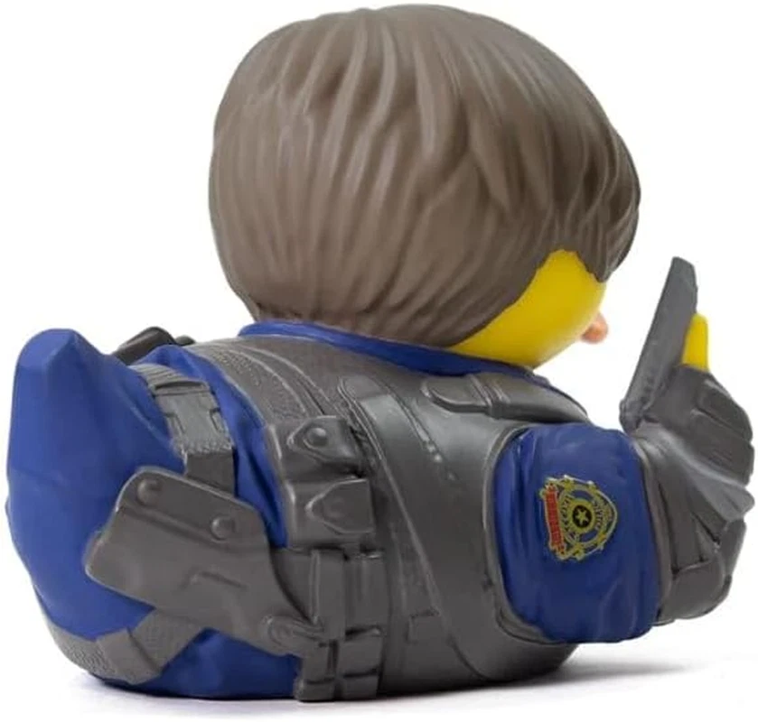 Коллекционная виниловая резиновая фигурка утки Леона С. Кеннеди в коробке издание - официальная версия - Изображение 4 из 4