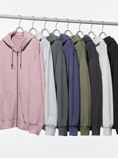UNIQLO Sweat Full-Zip Hoodie UNISEX XS  4XL 482311 Classic ZIP Hoodie Casual Wear