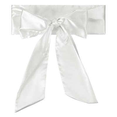 Satin-Schärpengürtel, Weiß, für Hochzeit Party Braut Zubehör, DIY Dekoration