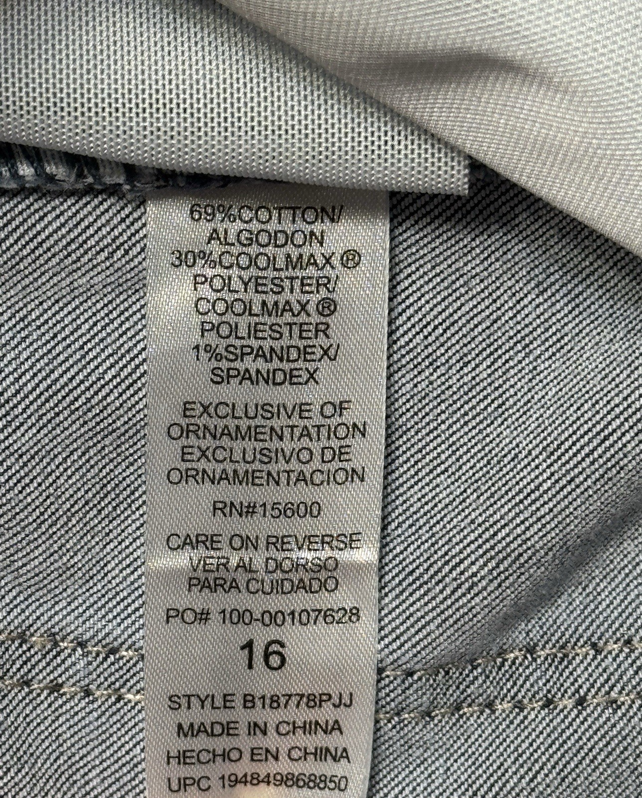 Democracy Absolution Jeans Distressed Womens 16 B… - image 6