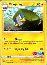Charjabug 065/192 Uncommon Rebel Clash Pokemon NM/LP