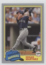2018 Topps Archives 1981 Design Silver /99 Edgar Martinez #241 HOF 0nr3