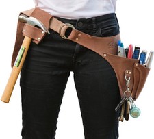Eralen Leather Garden Tool Belt For Women- Florist Belt Holster Utility Belt