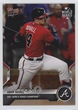 2021 Now Atlanta Braves World Series Champions Back Text Error Adam Duvall 04xc