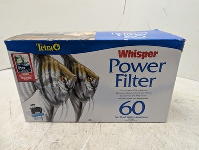 TETRA WHISPER POWER FILTER 60 BNIB NR!