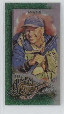 2022 Topps Allen & Ginter Chrome Mini Green Refractor 6/99 Neal Moore #227 0au4