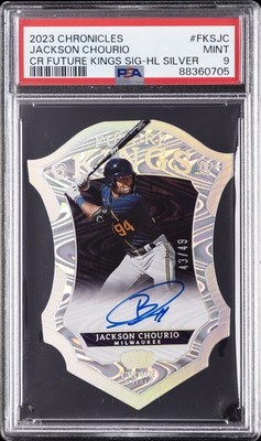 2023 HOLO SILVER #FKSJC JACKSON CHOURIO 43/49 PSA 9