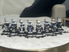 Lego Star Wars Clone Troopers Custom Printed Minifigure Lot x8 & Accessories
