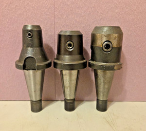 3 NMTB 30 Taper End Mill Tool Holder Lot 1/4 3/8 3/4 Milling Machine Machinist
