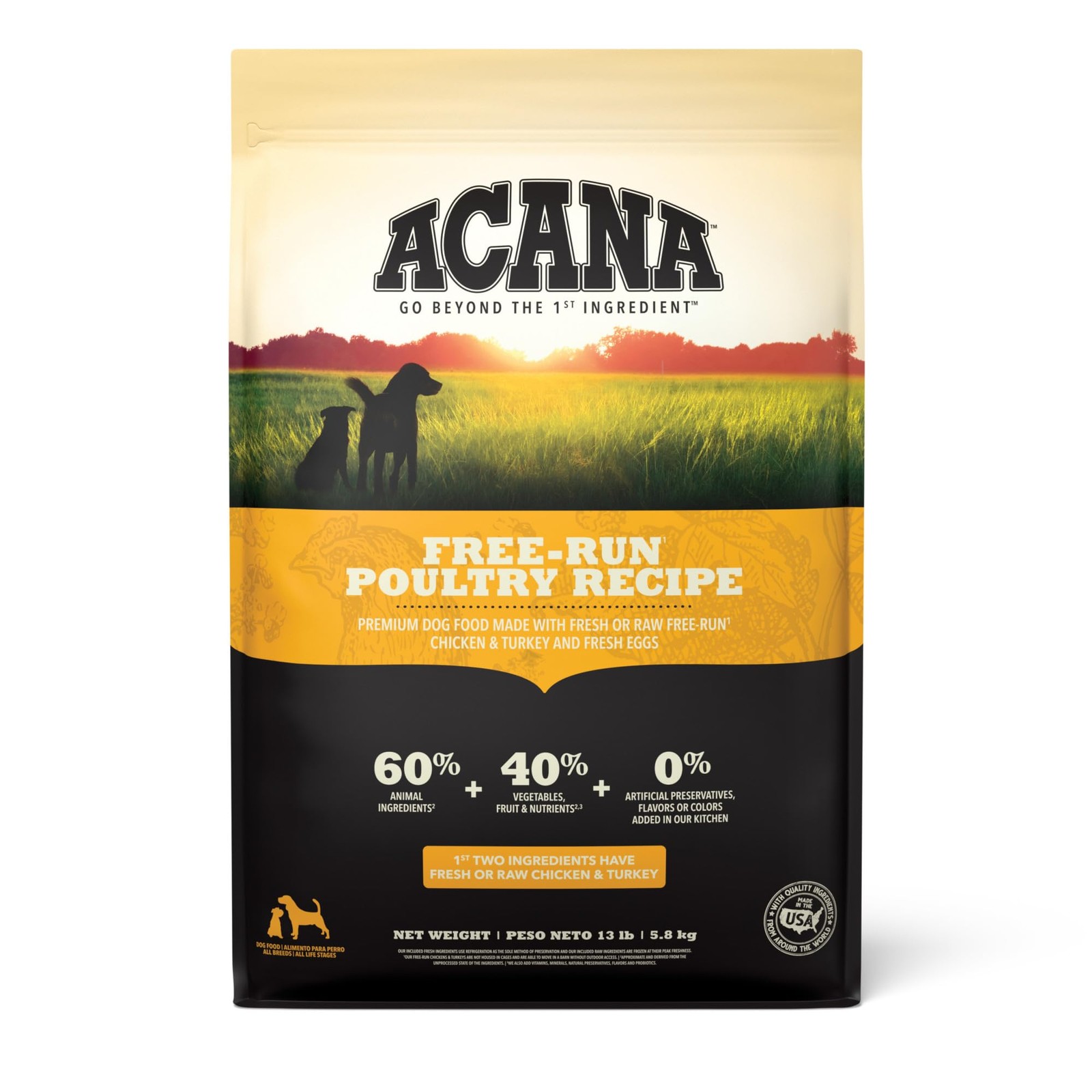 Free Run Poultry Recipe 13lb Bag
