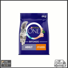 PURINA ONE Adult Cat Food 6kg – Chicken Dry Formula for Healthy Digestion & Coat 5.30 per kilo