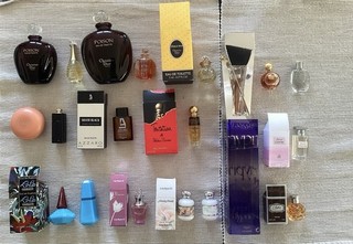 lot miniatures parfums