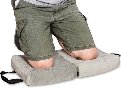Memory Foam Extra Thick Kneeling Cushion Pad- Garden Kneeler for Gardening, Bath