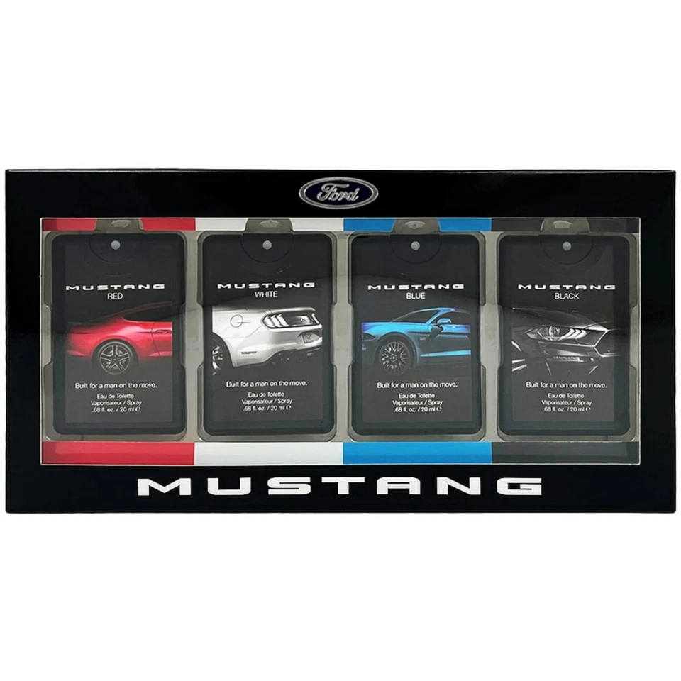 MUSTANG POCKET COFFRET GIFT SET EDT RED 20ML - EDT WHITE 20ML - EDT BLUE 20ML - - Image 1 of 1