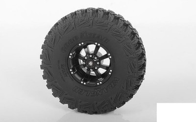 RC4WD Ballistic Off Road Morax 1,7'' Beadlock Wheels Z-W0118 8 Spoke BLACK Scale