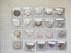 FULL ROLL! MIXED DATE Morgan Silver Dollars AU-BU  - 20 Coins - 90% Silver