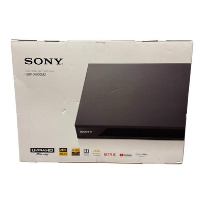 Buy Sony UBP-X800M2 4K UHD Blu-ray Player - Black online | eBay