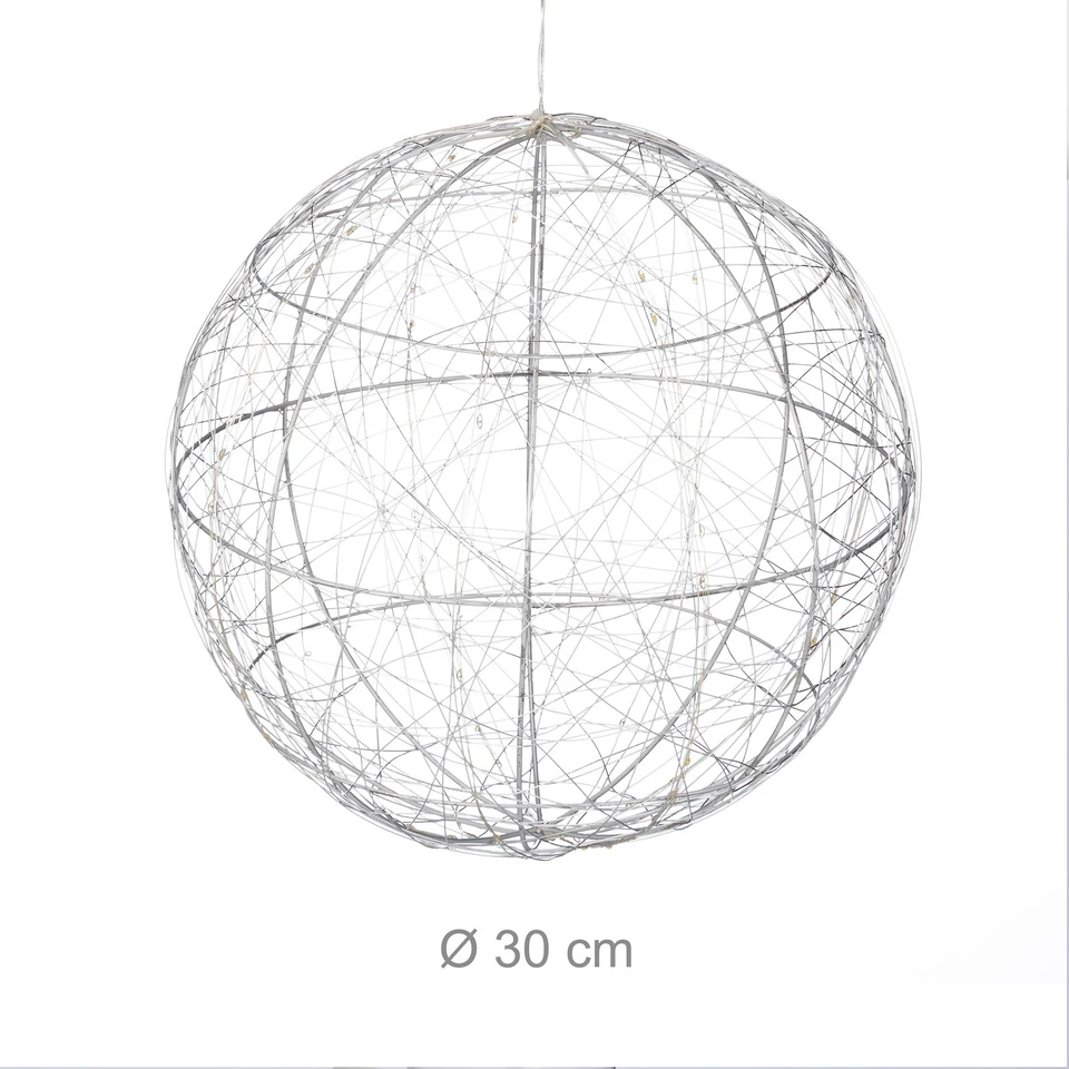 Sfera a led decorativa Luci decorative 3 m 350 g Sfera luminosa Palla LED - Immagine 4 di 4