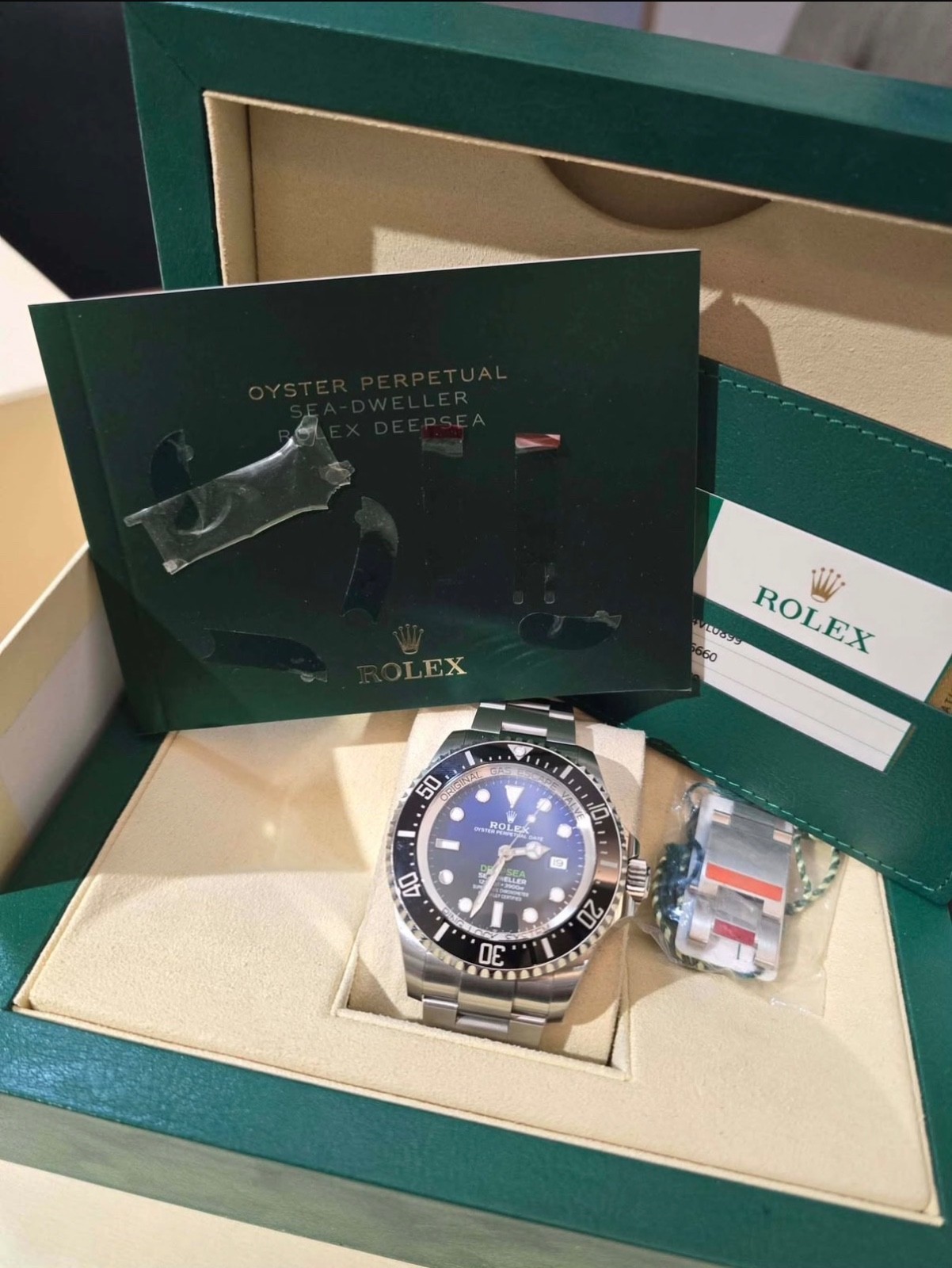 Rolex Sea-Dweller Deepsea Deep Blue Men's Watch - 126660