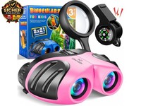 8X21 Kinder Fernglas FüR MäDchen, Spielzeug Geschenke MäDchen Ab 3-10 Jahre - Ou