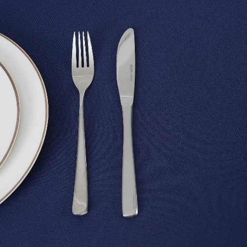 Round Tablecloths Decorative Wedding Banquet Home Dining Party Table Cover - Image 3 of 4