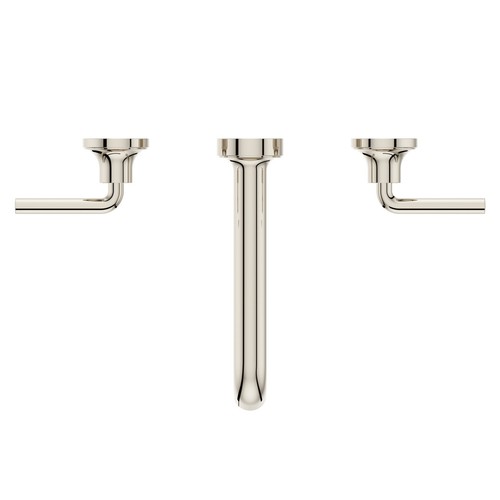 Pfister LG49-TNT2 Gold Tenet 1.2 Gpm Wall Mounted Widespread Bathroom Faucet - Picture 7 of 9
