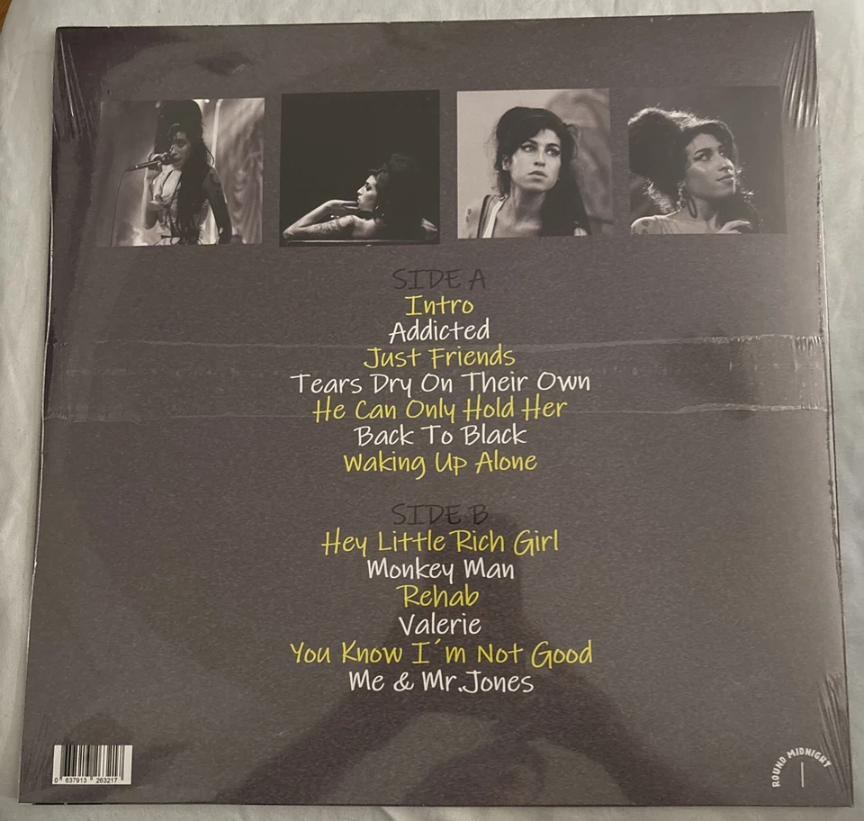 AMY WINEHOUSE - Soaked IN Soul NEW Sealed Vinyl LP Sealed - Image 3 of 4