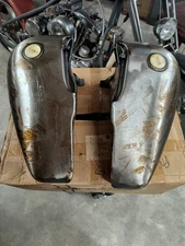 6 Gallon Fat Bob Tanks, Pre 84 Harley Davidson By Custom Chrome