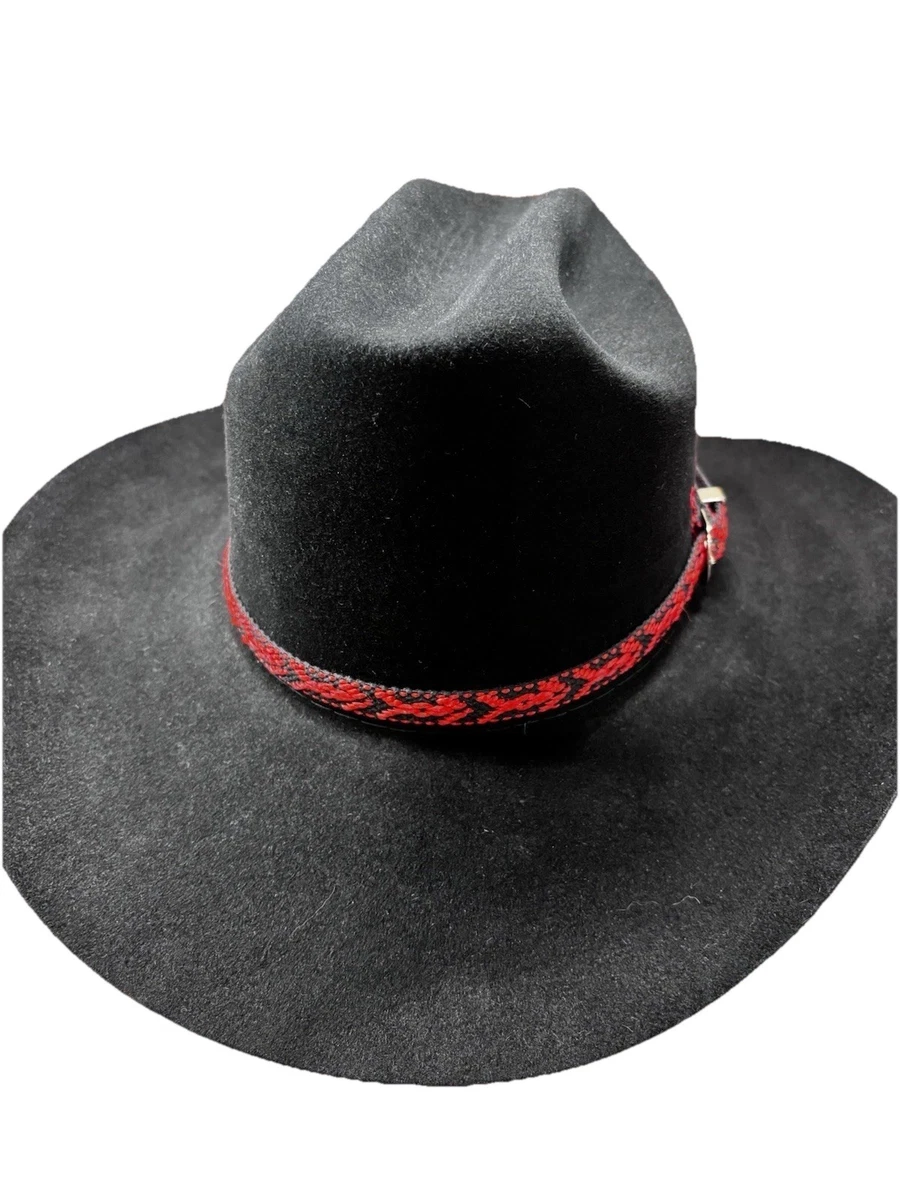 BFF-36BLK KANSAS CHAPEAU WESTERN COUNTRY USA noir unisexe | la joya-western