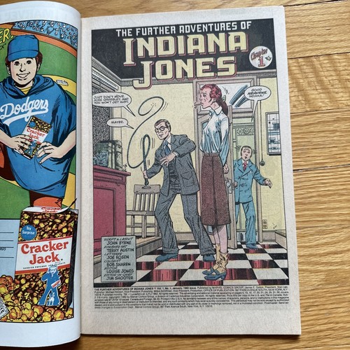 Marvel Comics The Further Adventures of Indiana Jones #1 UNREAD 1983 - Picture 11 of 11