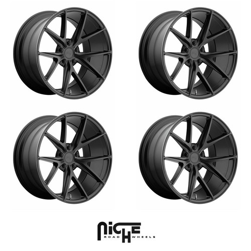 18" NICHE M117 Misano w/ 215/40R18 Wheel & Tire for 2022-2024 Subaru BRZ - Picture 2 of 7