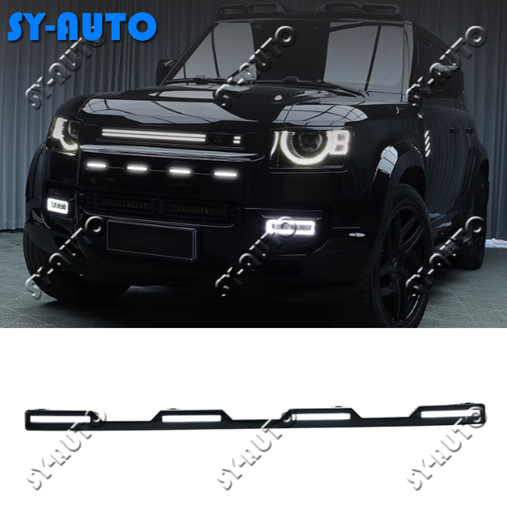Land Rover Defender 2020-2025 Front Bumper Grille LED DRL