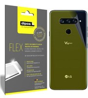 2X Schutzfolie FüR Lg V40 Thinq RüCkseite Inkl. Rundung Flex Folie Dipos Display