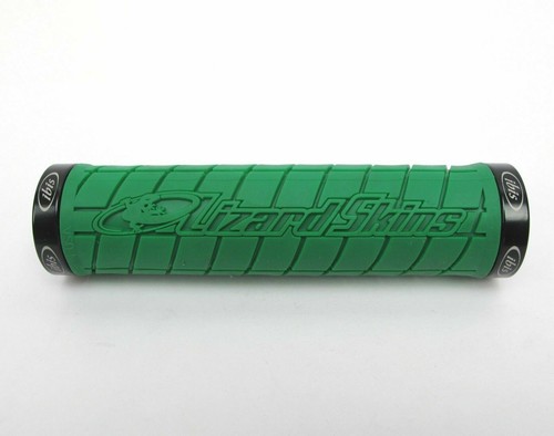 Lizard Skins Logo Mountain Bike Grips Lock-On Dark Green - Ibis Logo $29MSRP - Picture 10 of 12
