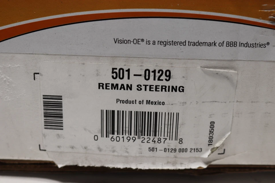 Engranaje de dirección asistida Vision-OE 501-0129 para Ford Serie E 2008-2019 Foto 2 de 2