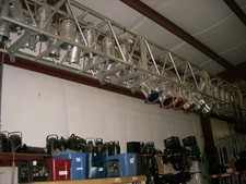 Thomcat 120 K Pre Rig w/ 6 bars Par 64's 36 channels lepricon dimming,cable