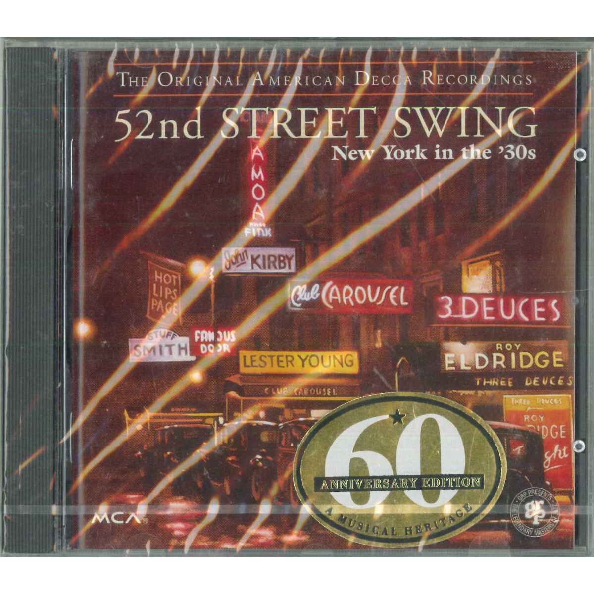AA.VV. CD 52nd Street Swing New York In The 30's / GRP Sealed 0011105164627