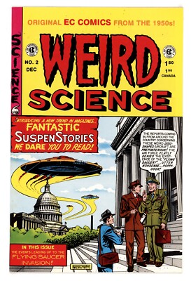 Weird Science (RCP) #2 NM- 9.2 1992 Albert B. Feldstein Cover