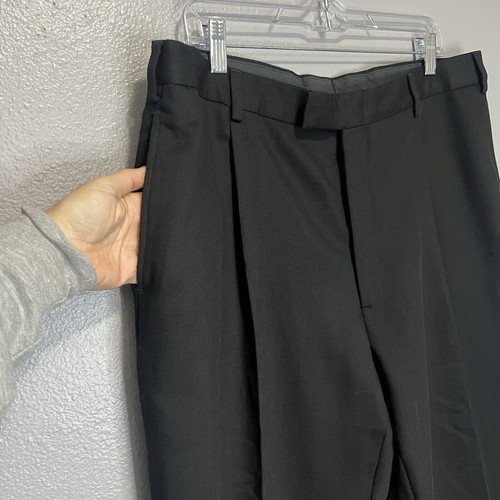 KENNETH COLE Men's 38R Pleated Dress Pants 100% Worsted Wool Business Corporate - Picture 2 of 10