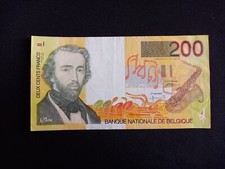 BELGIA 200 FRANKÓW / FRANK (1995) Banknot - obiegowy