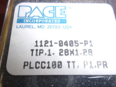 #ad Pace 1121 0405 P1 ThermoTweez PLCC 100 32.5mm x 32.5mm 1.28quot; x 1.28quot; $36.00