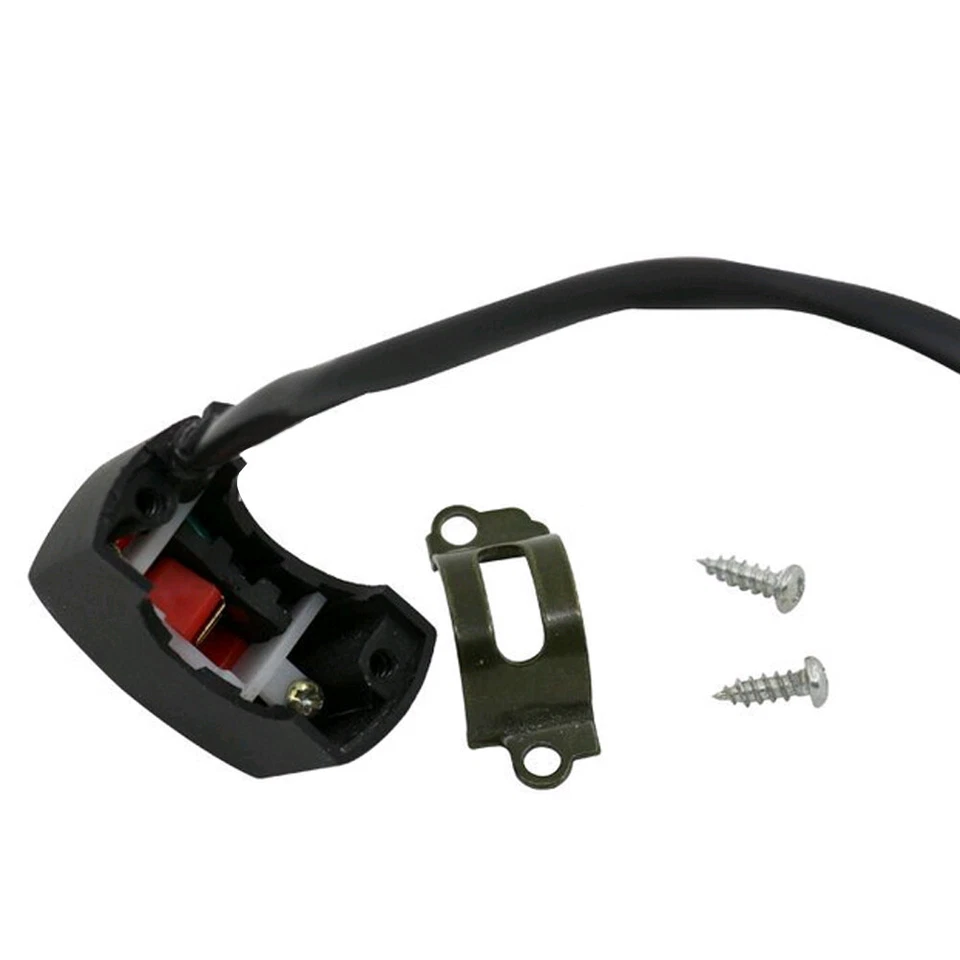 Interruptor de botón de encendido/apagado duradero para montaje en manillar de motocicleta ATV moto de cross 1 pieza Foto 3 de 4