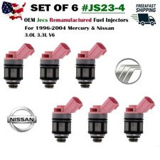 Genuine Oem Jecs X6 Fuel Injector For 2000-2004 Nissan Xterra 3.3l V6 Js23-4