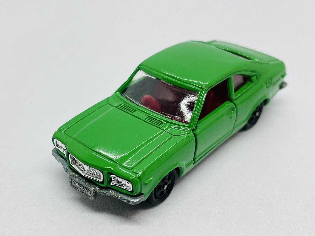 Tomica Tomy 80-1-3 1G wheels Mazda Savanna GT - Green - Made Tomica Tomy 80-1-3 1G wheels Mazda Savanna GT - Green - Made