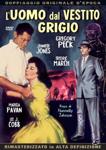 Traje de franela El Hombre del Gris NUEVO PAL DVD Nunnally Johnson Gregory Peck - Imagen 1 de 1
