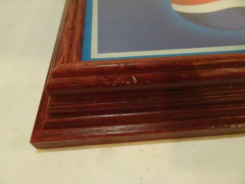 New Old Stock Vintage Pepsi Clock 10 in wide by 14 in Tall by Hanover - Imagen 6 de 8